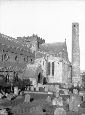 ST CONICES & TOWER FROM W.